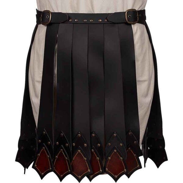 Roman Leather Battle Skirt