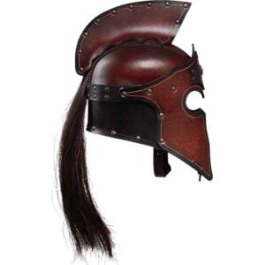 Roman Leather Helm