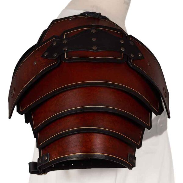 Roman Leather Pauldrons