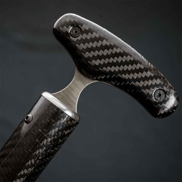 OSCI-I Carbon Fiber Sword Cane with Push Dagger