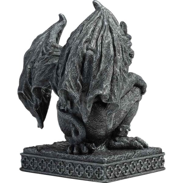 Medieval Kneeling Gargoyle Statue