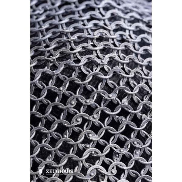 Buckled Aluminum Chainmail Haubergeon - 10mm Round Rings