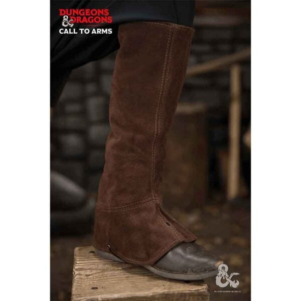 Dungeons & Dragons Leather Gaiters Type 2