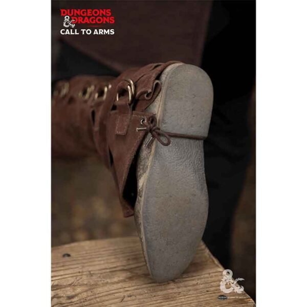 Dungeons & Dragons Leather Gaiters Type 3