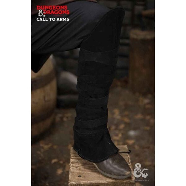 Dungeons & Dragons Leather Gaiters Type 3