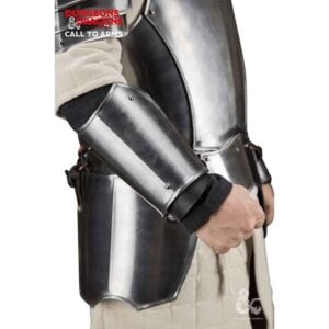 Dungeons & Dragons Steel Bracers - Polished
