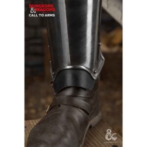 Dungeons & Dragons Steel Greaves - Polished