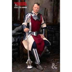 Dungeons & Dragons Steel Gorget - Polished