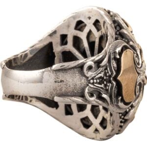Onyx Medieval Fantasy Ring