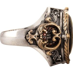 Red Gothic Vampire Ring