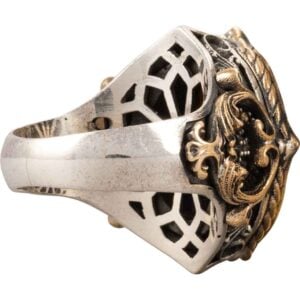 Red Gothic Vampire Ring