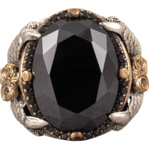 Silver Dragon Claw Ring