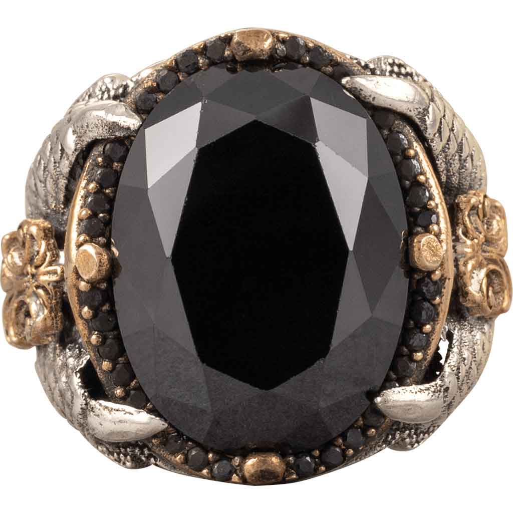 Silver Dragon Claw Ring