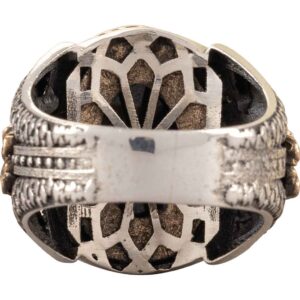 Silver Dragon Claw Ring