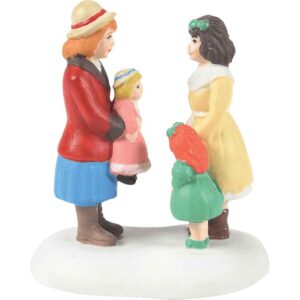 Girls With Their Dolls - Dickens Village by Department 56