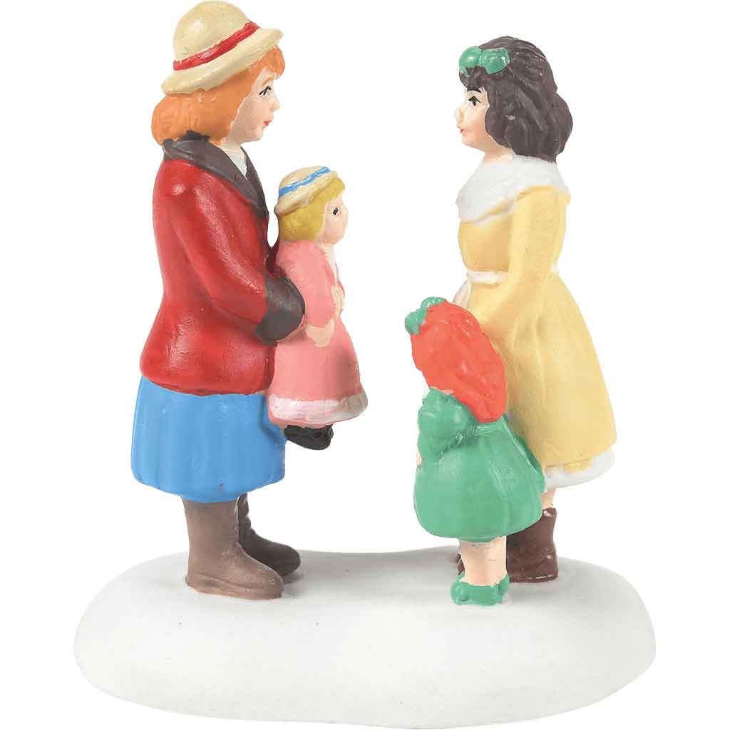 Girls With Their Dolls - Dickens Village by Department 56