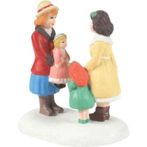 Girls With Their Dolls - Dickens Village by Department 56