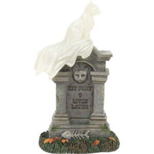 Lit Kit E.Kat Tombstone - Halloween Village Accessories by Department 56