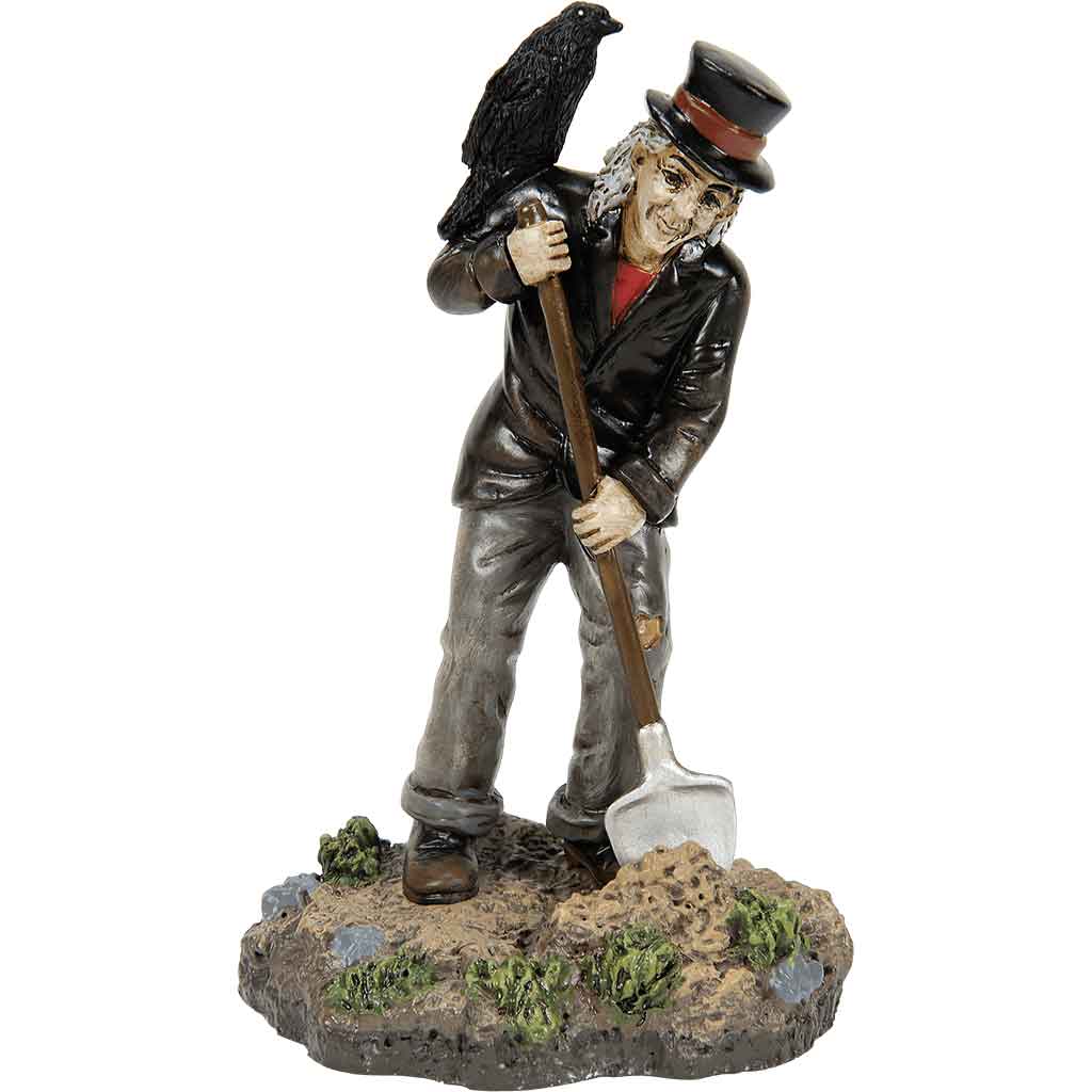 Quoth the Raven, Dig Some More - Halloween Village Accessories by Department 56