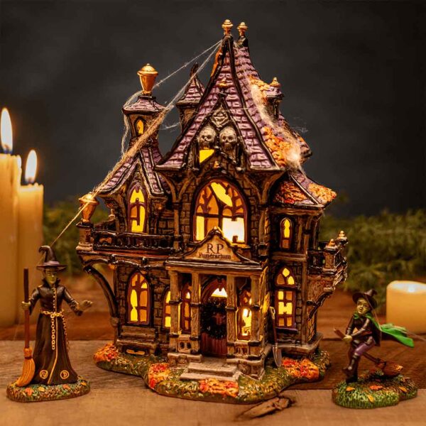 Puckett's Funerarium - Halloween Village by Department 56