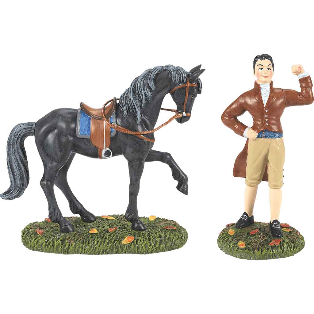 Brom Van Brunt & Daredevil Set - Halloween Village by Department 56