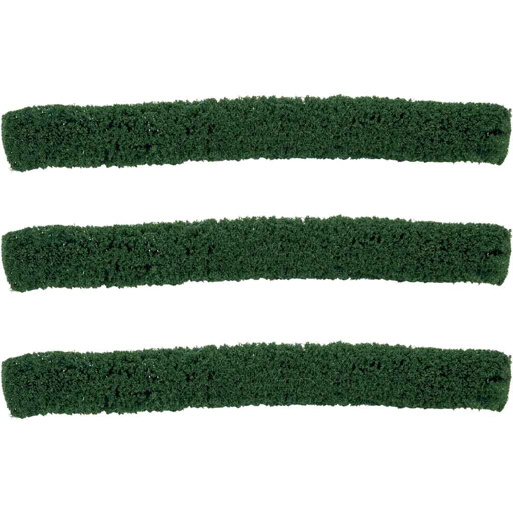 Green Flexible Sisal Hedge Set of 3 - Halloween Village Accessories by Department 56