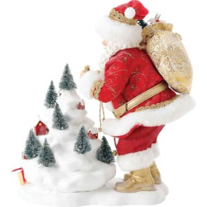 Quaint Village - Santa Figurine by Possible Dreams