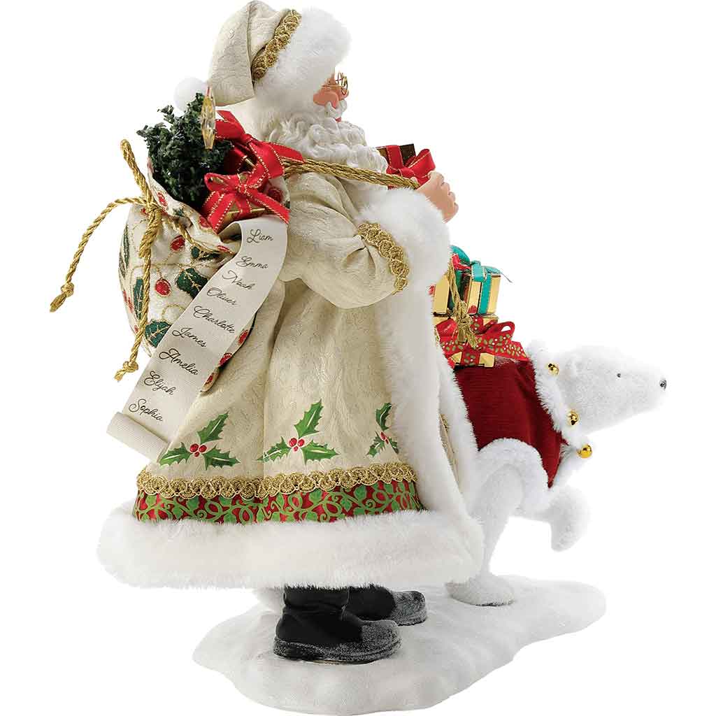 Polar Pair - Santa Figurine by Possible Dreams