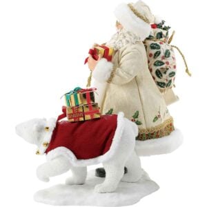 Polar Pair - Santa Figurine by Possible Dreams