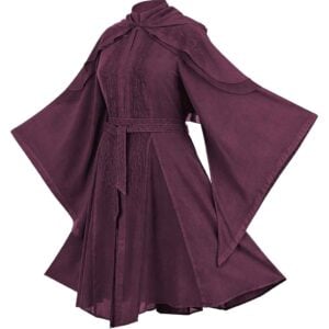 Lorana Elven Coat - Deadly Nightshade