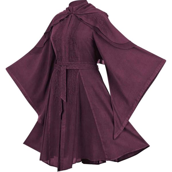 Lorana Elven Coat - Deadly Nightshade