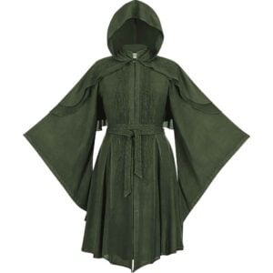 Lorana Elven Coat - Moss Green - Limited Edition