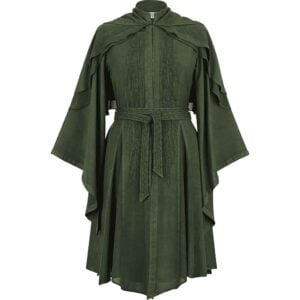 Lorana Elven Coat - Moss Green - Limited Edition