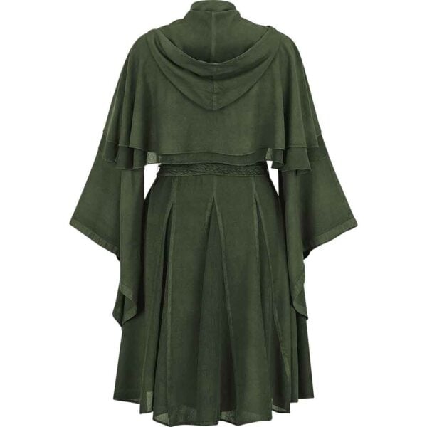 Lorana Elven Coat - Moss Green - Limited Edition