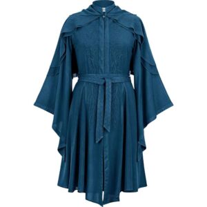 Lorana Elven Coat - Majolica Blue - Limited Edition