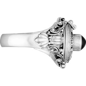 Medieval Onyx Cross Ring
