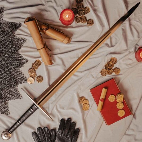 Manganese Steel Medieval Bastard Sword