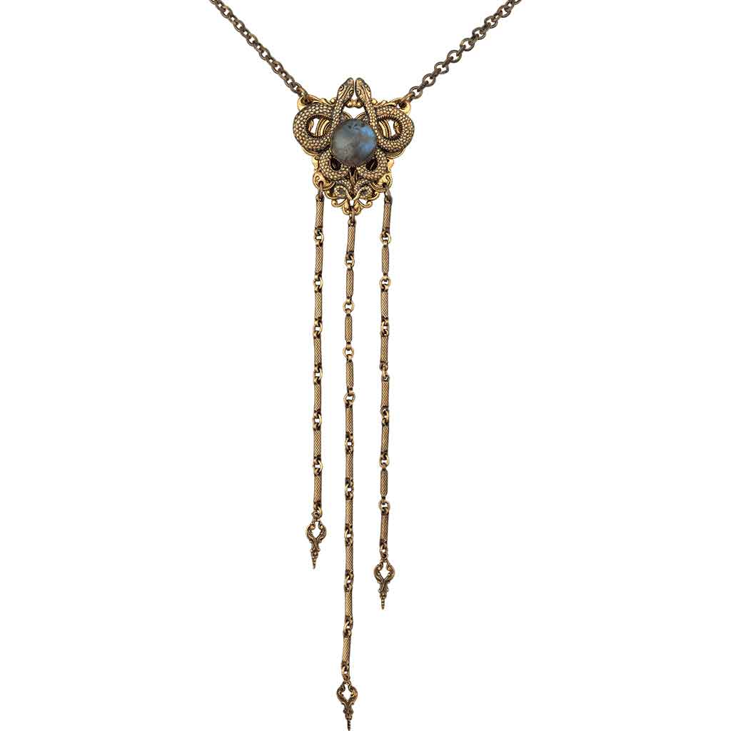 Moon Coils Necklace