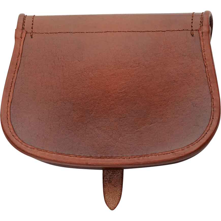 Medieval Merchant's Leather Belt Pouch