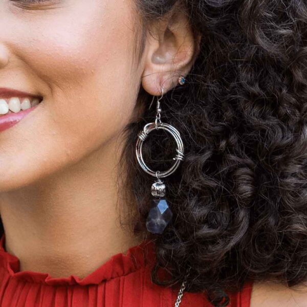 Stone Mage Medieval Fantasy Earrings