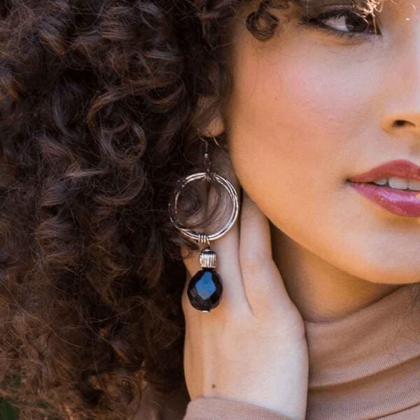 Stone Mage Medieval Fantasy Earrings