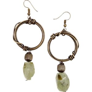 Stone Mage Medieval Fantasy Earrings