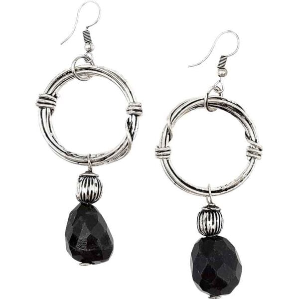 Stone Mage Medieval Fantasy Earrings