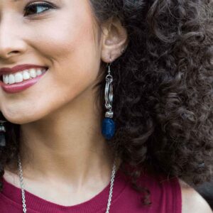 Stone Mage Medieval Fantasy Earrings