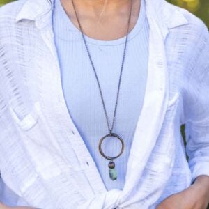 Stone Mage Medieval Fantasy Necklace