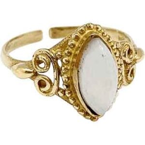 Marquise Moonstone Ring