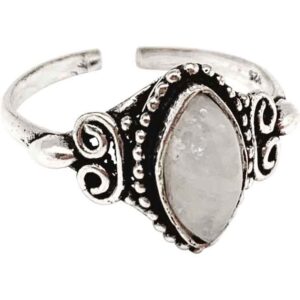 Marquise Moonstone Ring