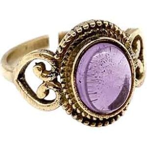 Medieval Oval Amethyst Ring