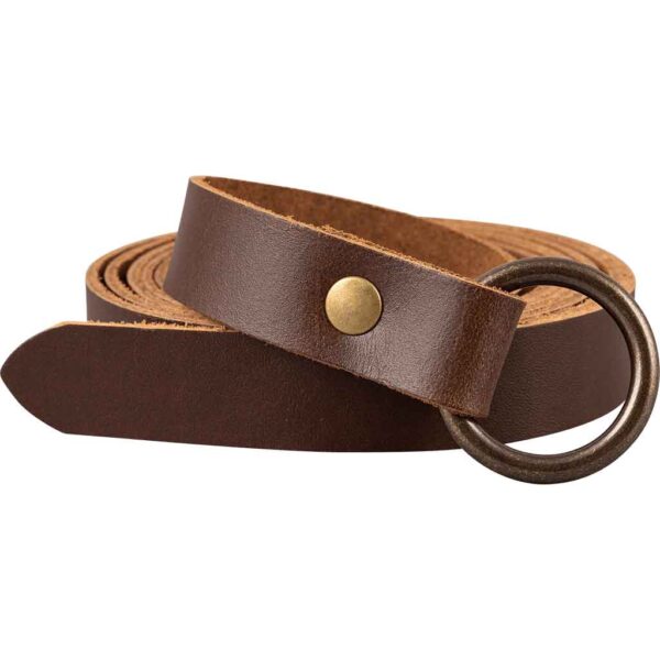 Simple Ring Belt - .75 Inch