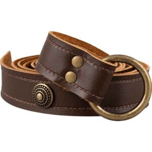 Embellished Ring Belt - 1.25 Inch